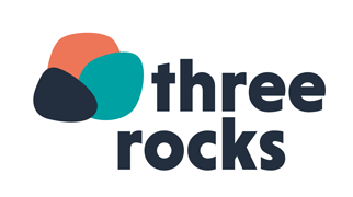 three rocks logo